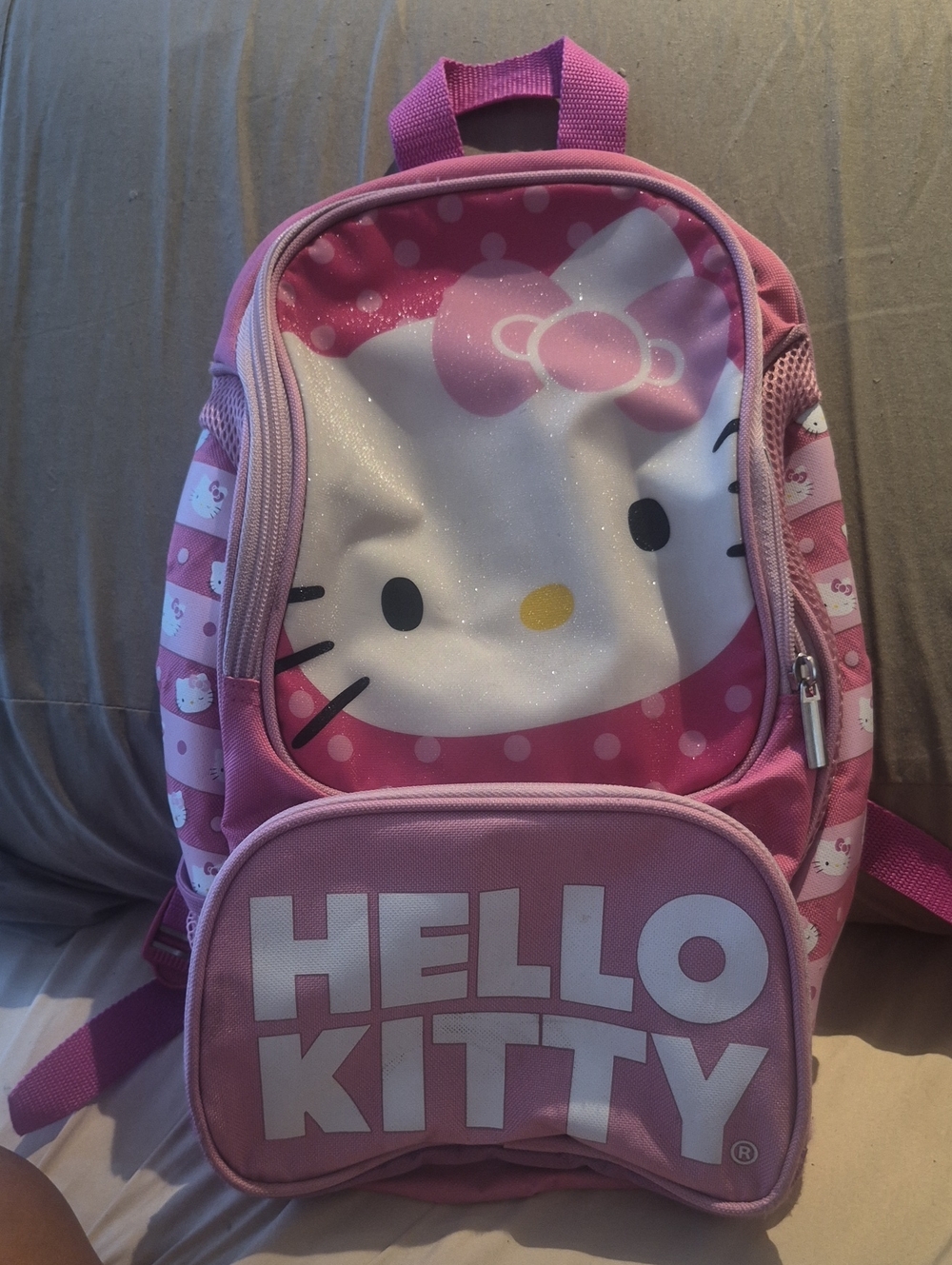 Hello Kitty Pink and White Kids Backpack